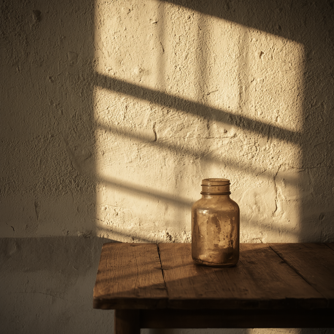 Glass jar